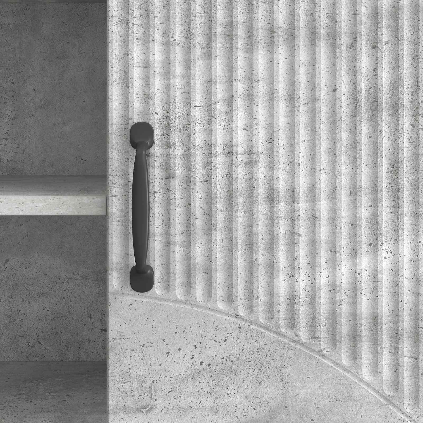 Mobile TV Grigio Cemento 150 x 31 x 47 cm Legno ingegnerizzato
