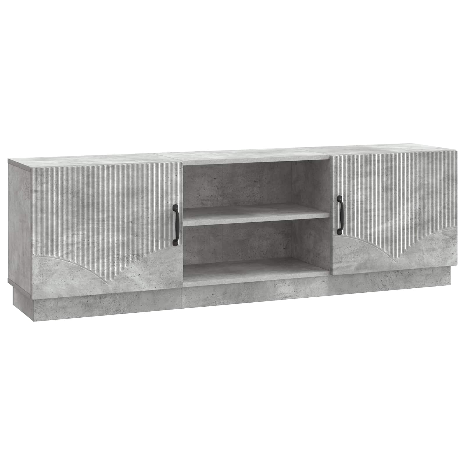 Mobile TV Grigio Cemento 150 x 31 x 47 cm Legno ingegnerizzato