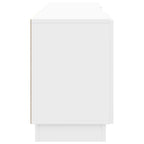 Mobile TV Bianco Lucido 150 x 31 x 47 cm Legno ingegnerizzato