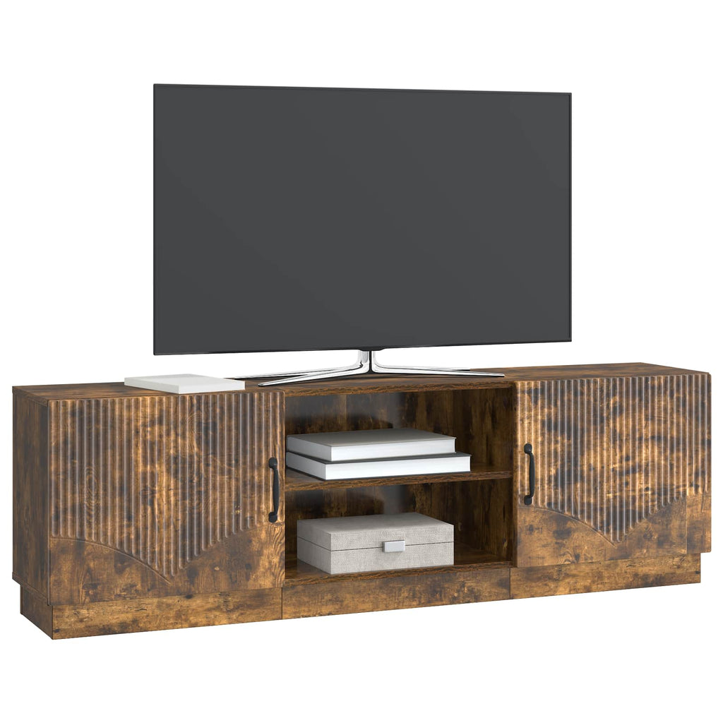 Mobile TV Rovere Fumo 150 x 31 x 47 cm Legno ingegnerizzato