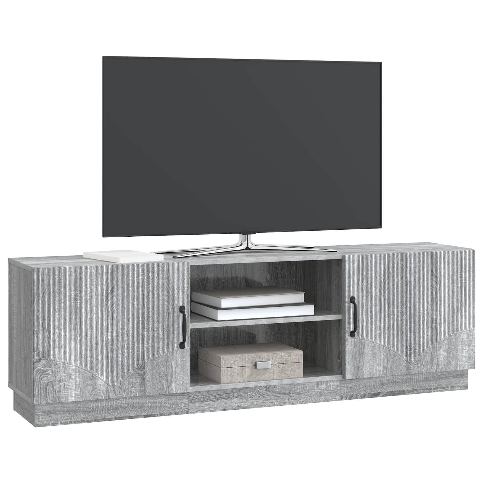 Mobile TV Grigio Sonoma 150 x 31 x 47 cm Legno ingegnerizzato