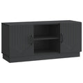 Mobile TV Nero 102 x 34,5 x 47 cm Legno ingegnerizzato