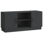 Mobile TV Nero 102 x 34,5 x 47 cm Legno ingegnerizzato