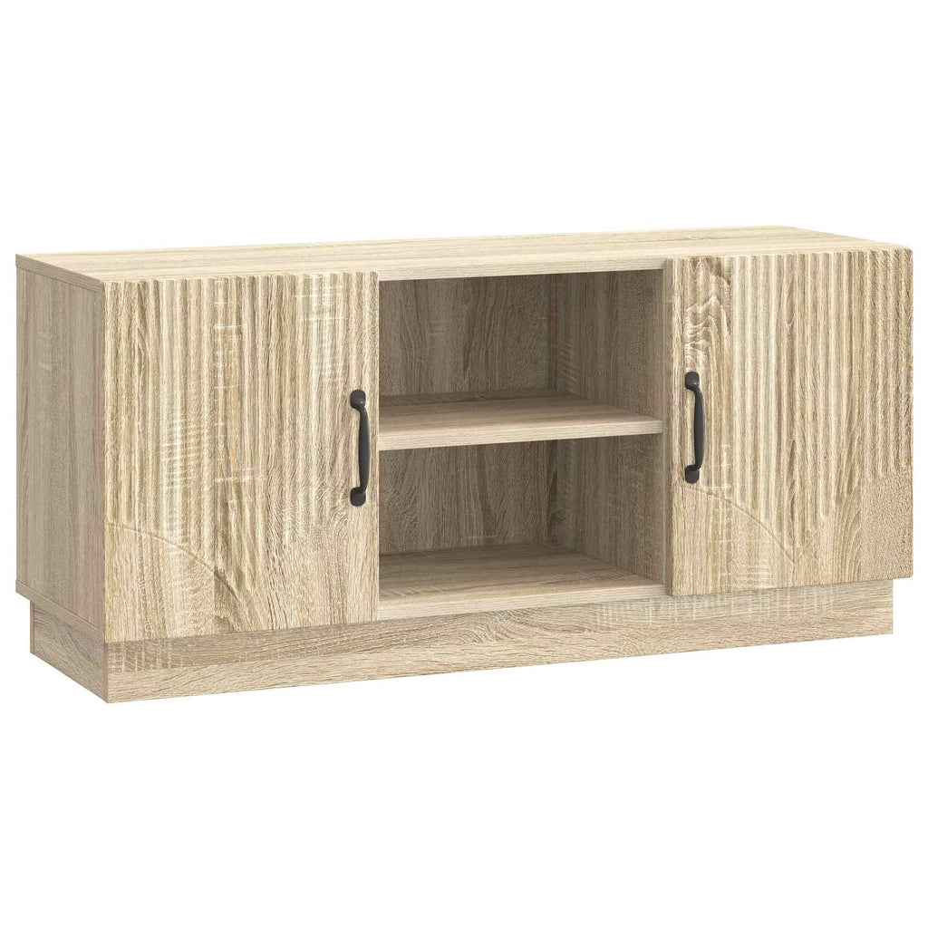 Mobile TV Rovere Sonoma 102 x 34,5 x 47 cm Legno ingegnerizzato
