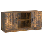 Mobile TV Rovere Fumo 102 x 34,5 x 47 cm Legno ingegnerizzato