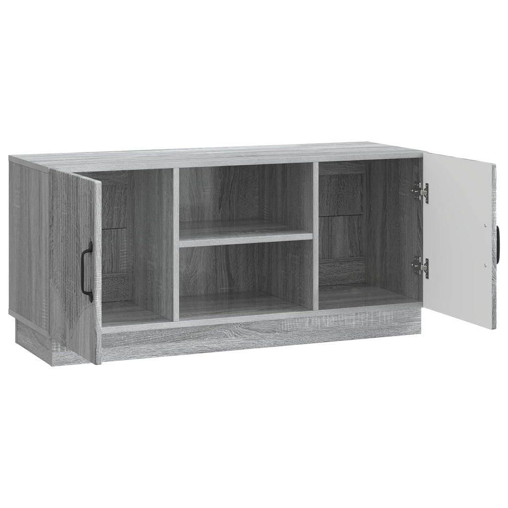 Mobile TV Grigio Sonoma 102 x 34,5 x 47 cm Legno ingegnerizzato