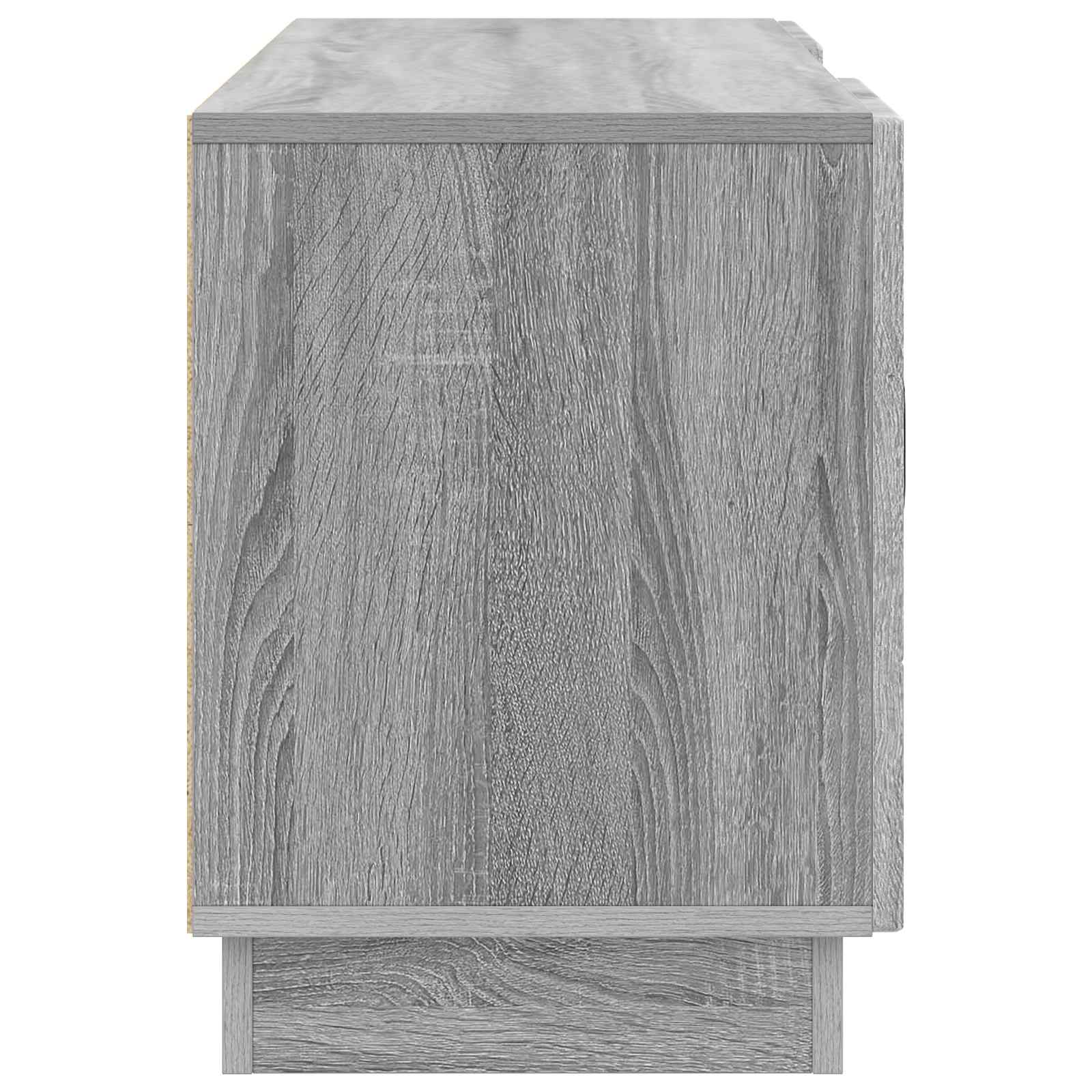 Mobile TV Grigio Sonoma 102 x 34,5 x 47 cm Legno ingegnerizzato