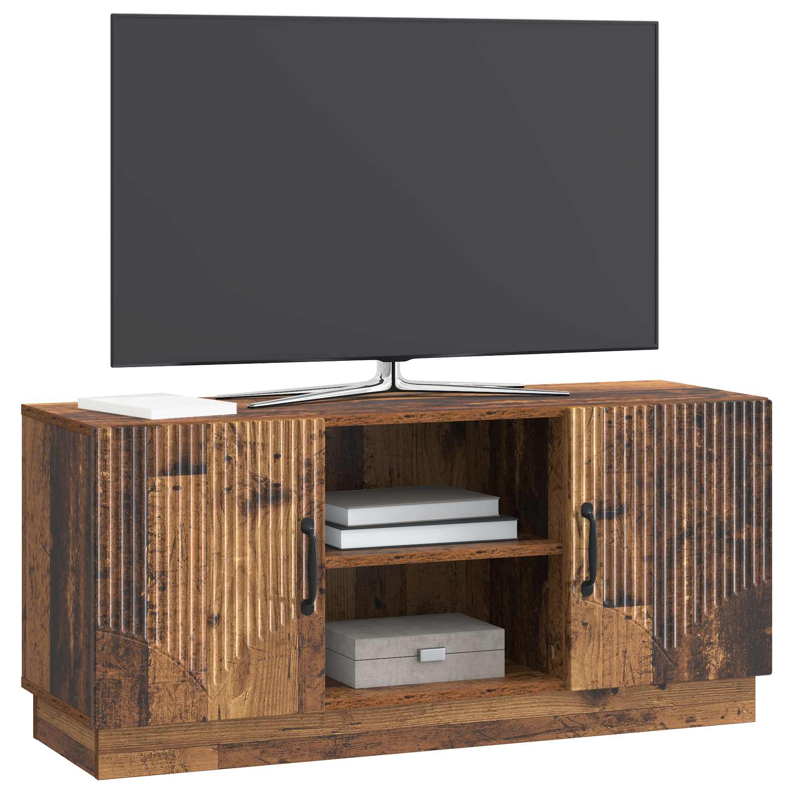Mobile TV Legno antico 102 x 34,5 x 47 cm Legno ingegnerizzato