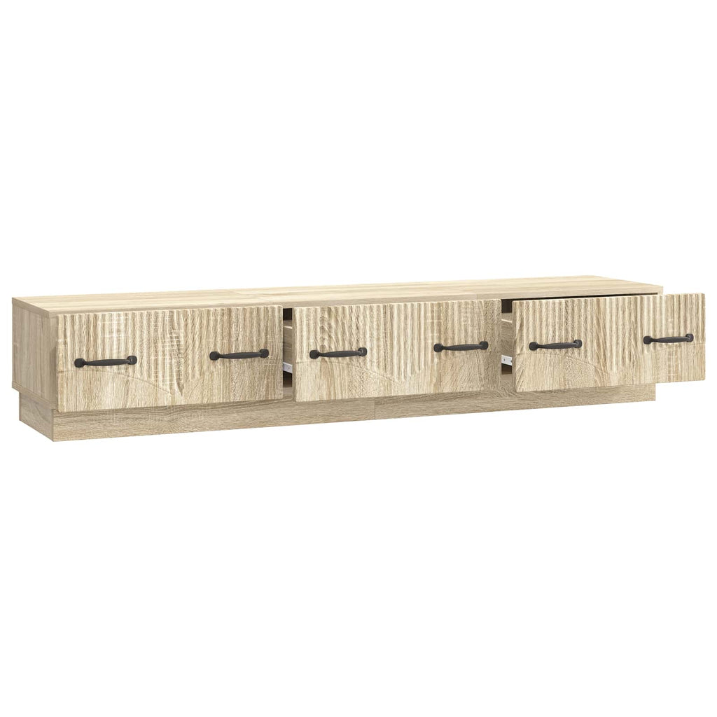 Mobile TV Rovere Sonoma 147 x 34,5 x 27 cm Legno ingegnerizzato