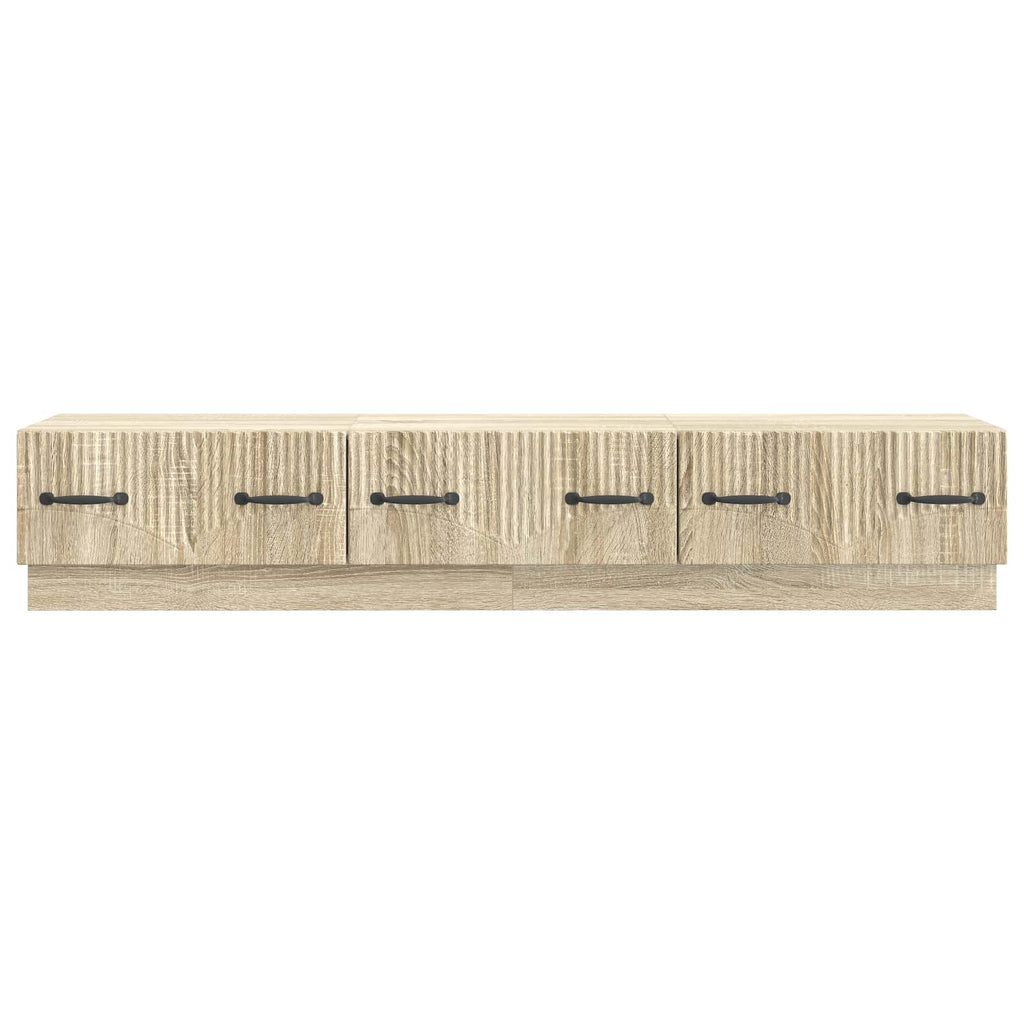 Mobile TV Rovere Sonoma 147 x 34,5 x 27 cm Legno ingegnerizzato