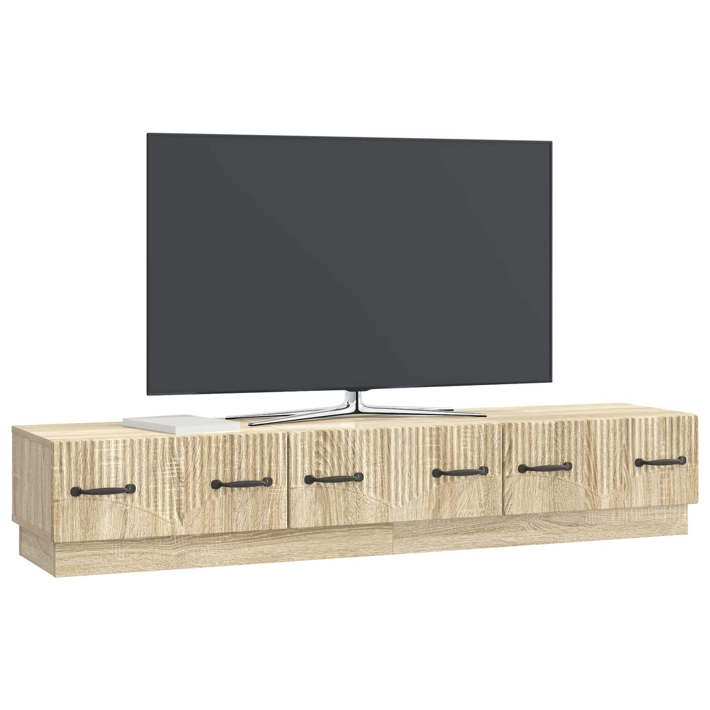 Mobile TV Rovere Sonoma 147 x 34,5 x 27 cm Legno ingegnerizzato