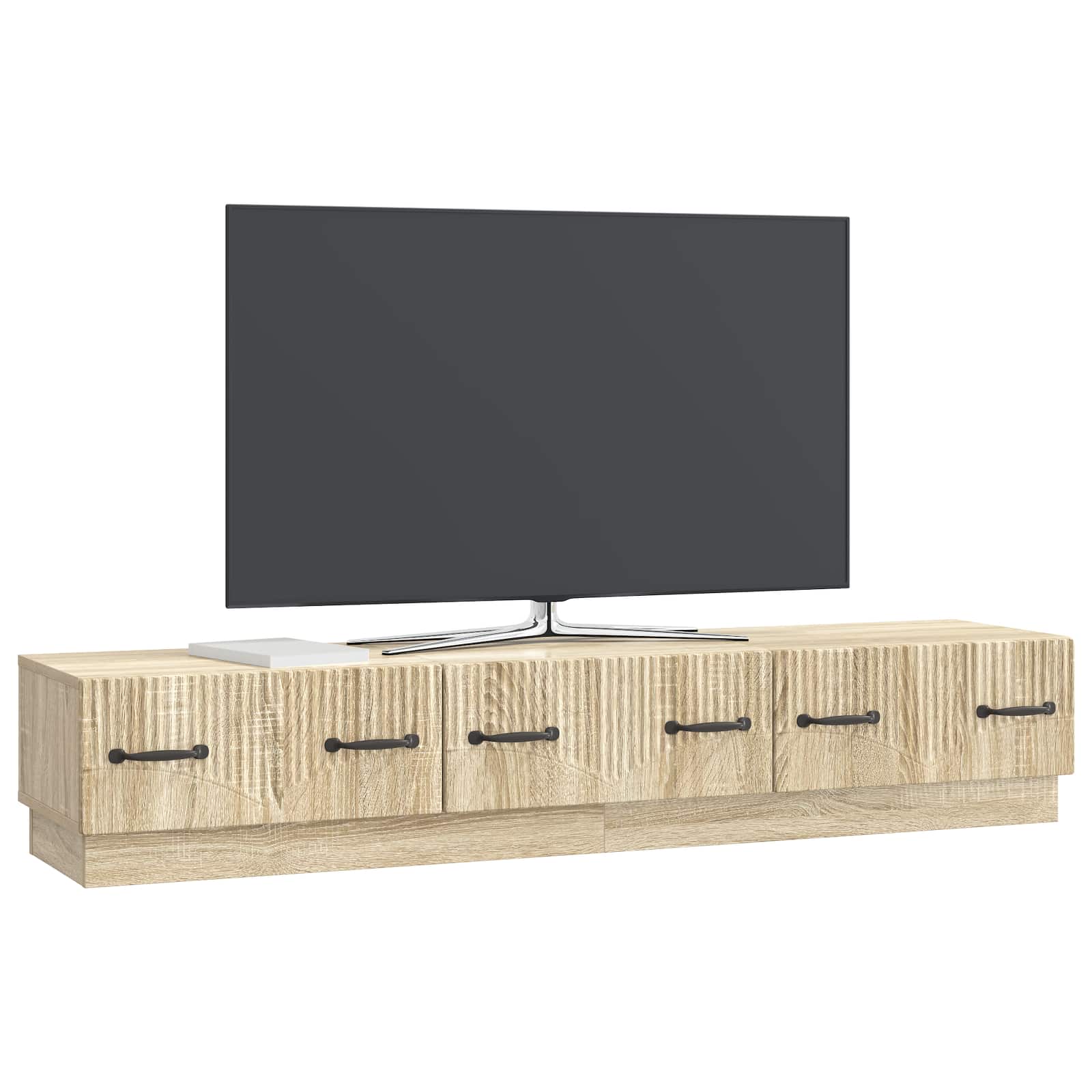 Mobile TV Rovere Sonoma 147 x 34,5 x 27 cm Legno ingegnerizzato