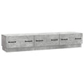 Mobile TV con cassetto Grigio Cemento 147 x 34,5 x 27 cm