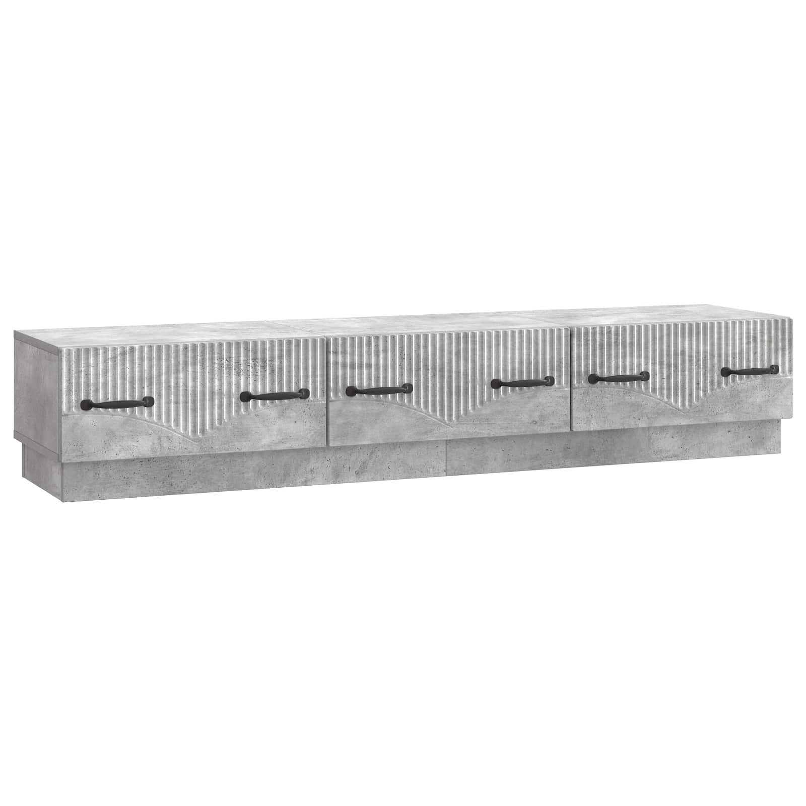 Mobile TV con cassetto Grigio Cemento 147 x 34,5 x 27 cm