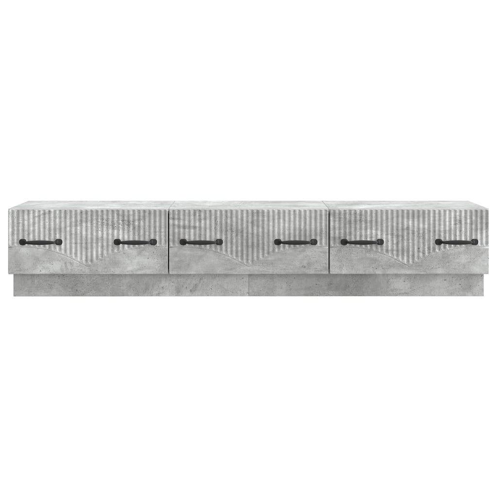 Mobile TV con cassetto Grigio Cemento 147 x 34,5 x 27 cm