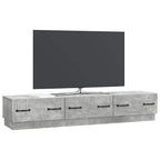 Mobile TV con cassetto Grigio Cemento 147 x 34,5 x 27 cm