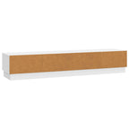 Mobile TV Bianco Lucido 147 x 34,5 x 27 cm Legno ingegnerizzato