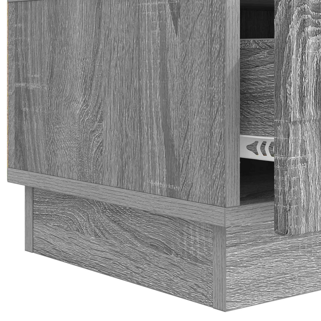 Mobile TV Grigio Sonoma 147 x 34,5 x 27 cm Legno ingegnerizzato