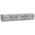 Mobile TV Grigio Sonoma 147 x 34,5 x 27 cm Legno ingegnerizzato