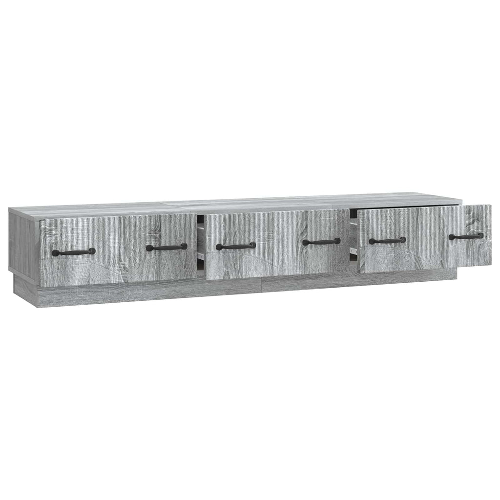 Mobile TV Grigio Sonoma 147 x 34,5 x 27 cm Legno ingegnerizzato