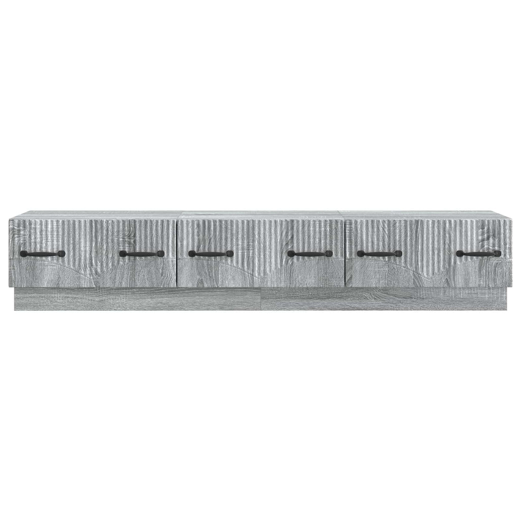Mobile TV Grigio Sonoma 147 x 34,5 x 27 cm Legno ingegnerizzato