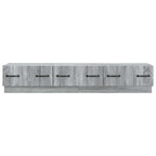 Mobile TV Grigio Sonoma 147 x 34,5 x 27 cm Legno ingegnerizzato