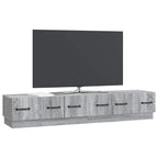 Mobile TV Grigio Sonoma 147 x 34,5 x 27 cm Legno ingegnerizzato