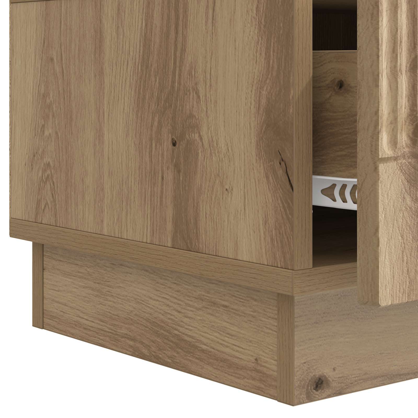 Mobile TV con cassetto Rovere Artigianale 147 x 34,5 x 27 cm