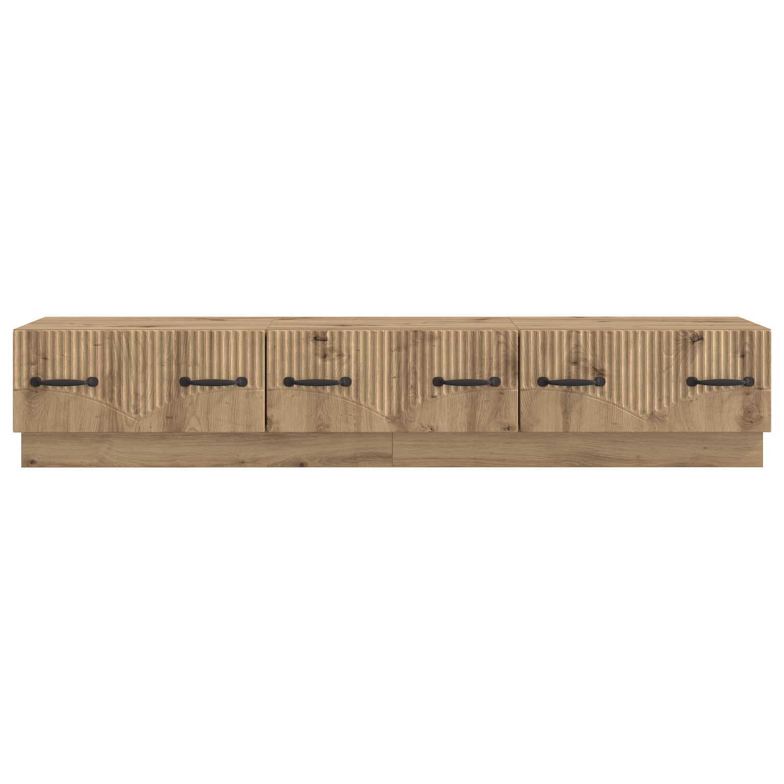 Mobile TV con cassetto Rovere Artigianale 147 x 34,5 x 27 cm
