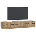 Mobile TV con cassetto Rovere Artigianale 147 x 34,5 x 27 cm