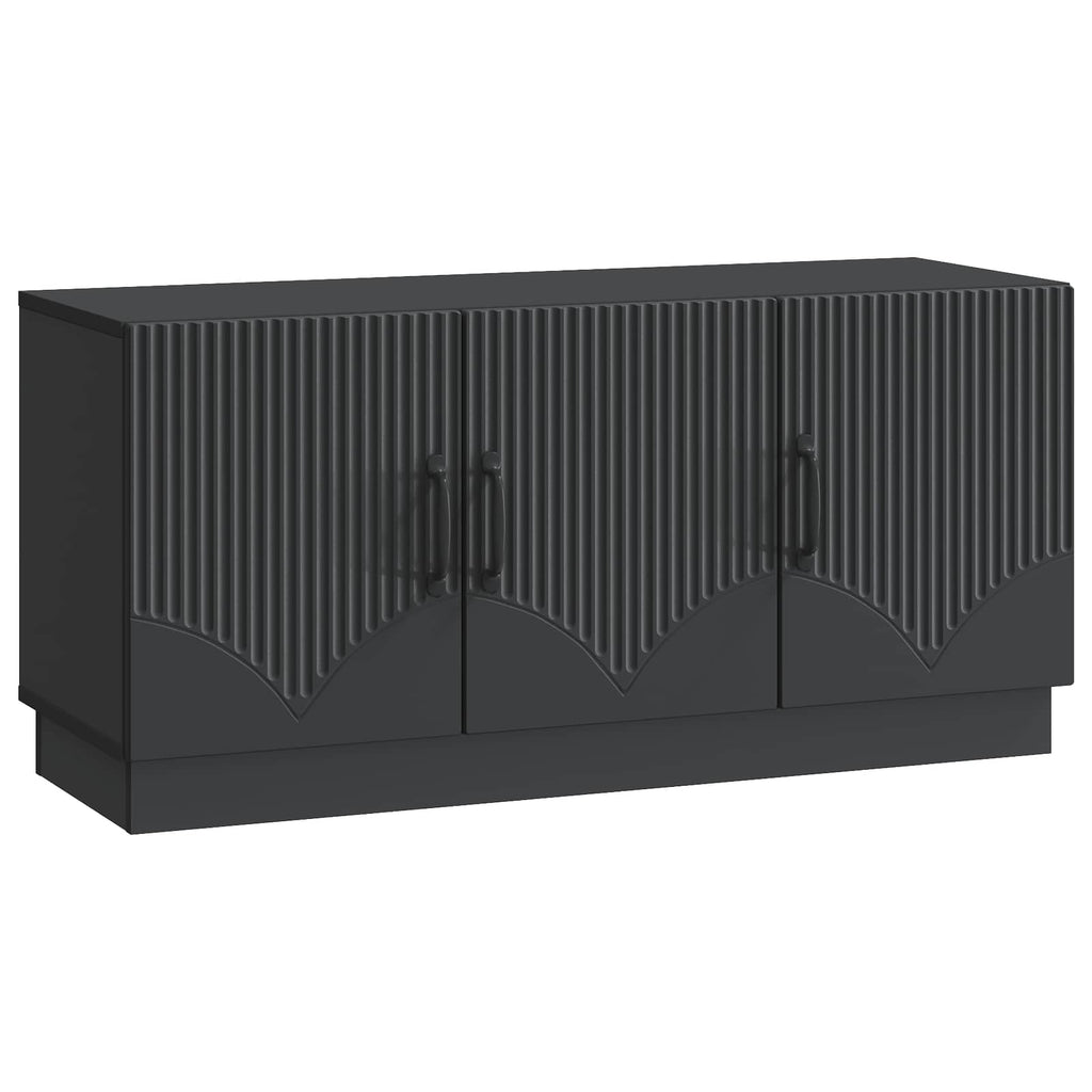 Mobile TV Nero 99 x 34,5 x 47 cm Legno ingegnerizzato