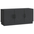 Mobile TV Nero 99 x 34,5 x 47 cm Legno ingegnerizzato