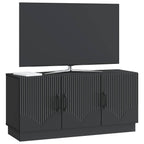 Mobile TV Nero 99 x 34,5 x 47 cm Legno ingegnerizzato