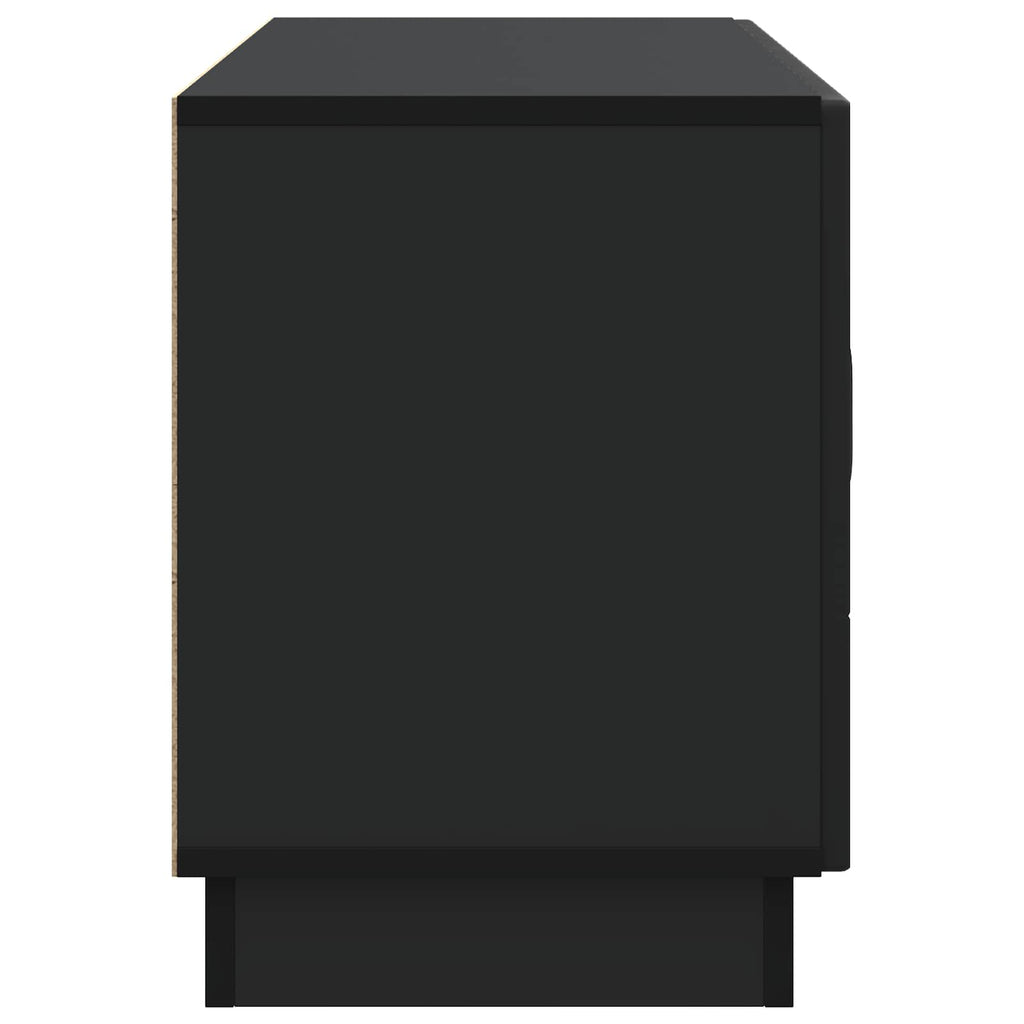 Mobile TV Nero 99 x 34,5 x 47 cm Legno ingegnerizzato