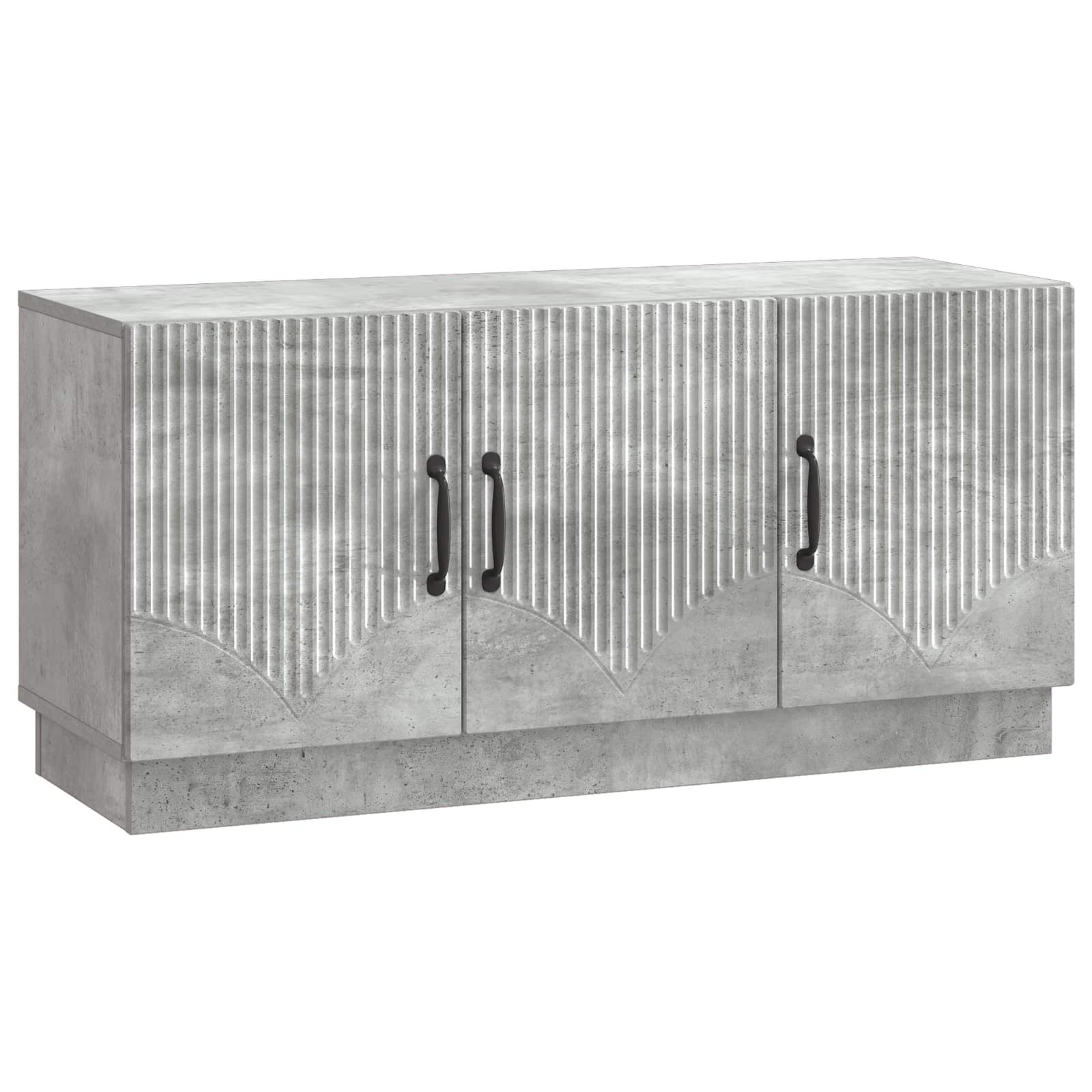 Mobile TV Grigio Cemento 99 x 34,5 x 47 cm Legno ingegnerizzato