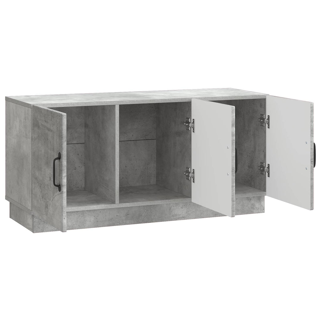 Mobile TV Grigio Cemento 99 x 34,5 x 47 cm Legno ingegnerizzato