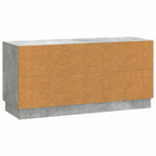 Mobile TV Grigio Cemento 99 x 34,5 x 47 cm Legno ingegnerizzato