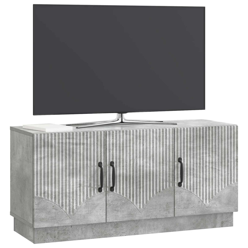 Mobile TV Grigio Cemento 99 x 34,5 x 47 cm Legno ingegnerizzato