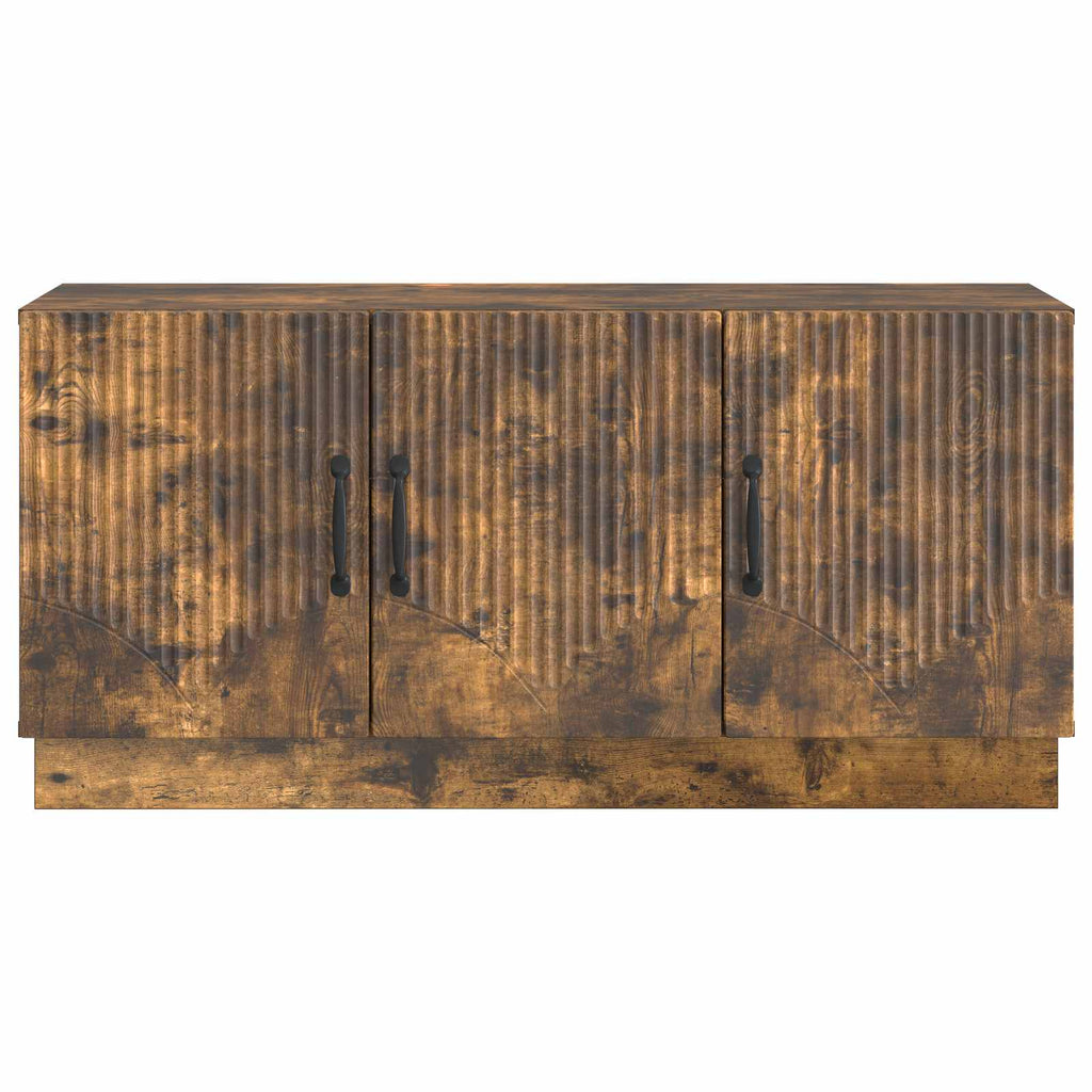 Mobile TV Rovere Fumo 99 x 34,5 x 47 cm Legno ingegnerizzato