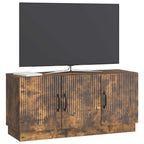 Mobile TV Rovere Fumo 99 x 34,5 x 47 cm Legno ingegnerizzato