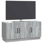 Mobile TV Grigio Sonoma 99 x 34,5 x 47 cm Legno ingegnerizzato