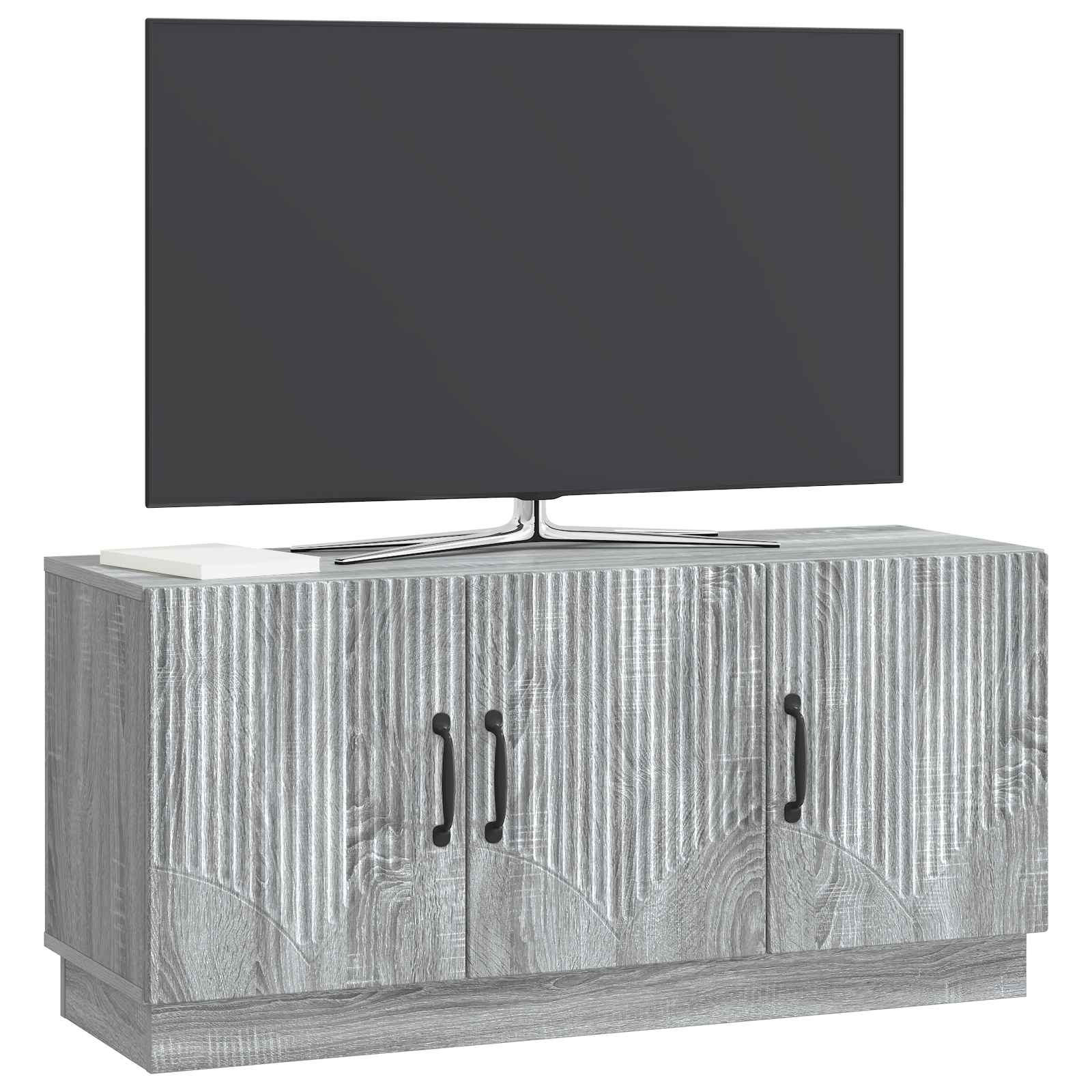 Mobile TV Grigio Sonoma 99 x 34,5 x 47 cm Legno ingegnerizzato