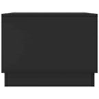 Tavolino da salotto Nero 90 x 50 x 37 cm Legno ingegnerizzato