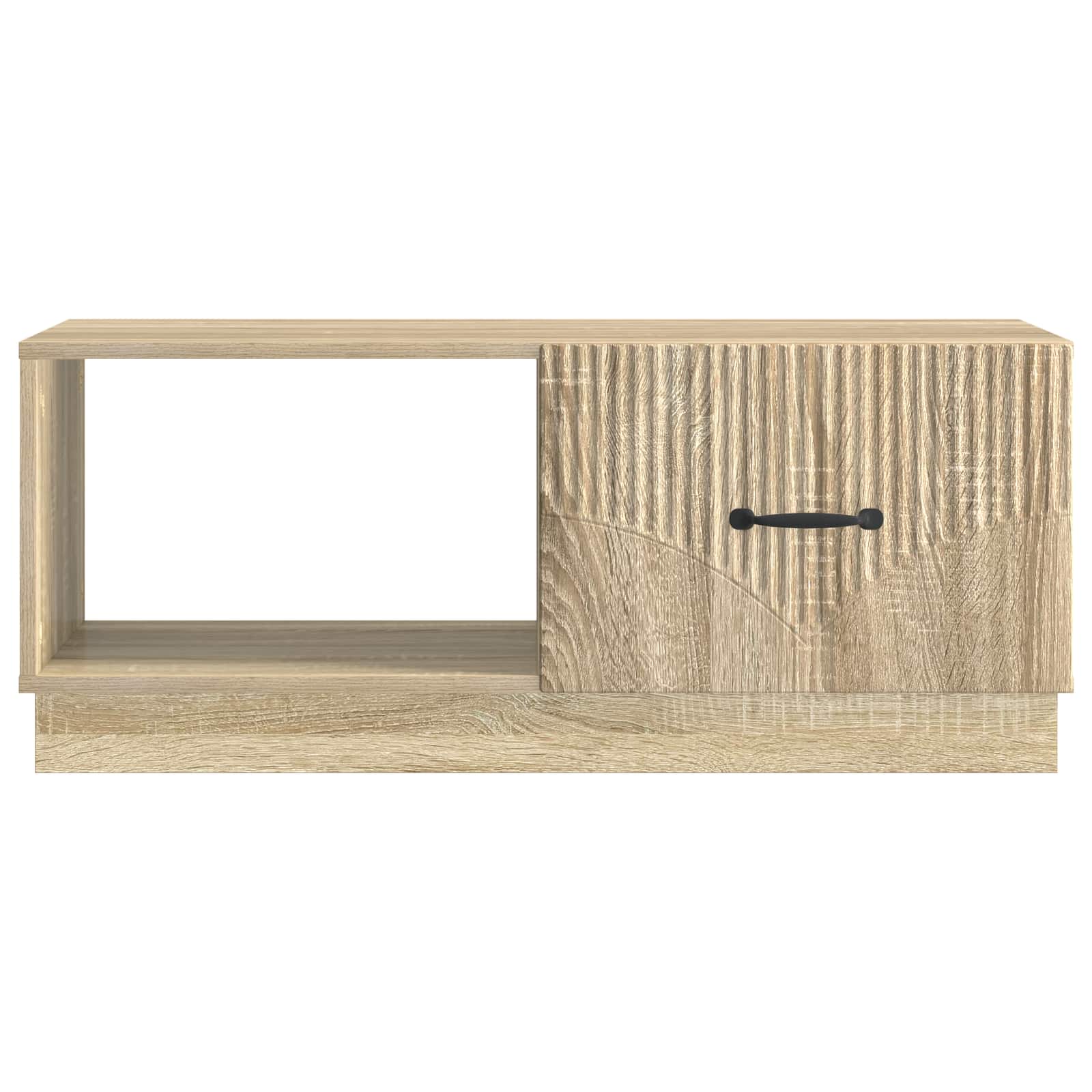 Tavolino da salotto Rovere Sonoma 90 x 50 x 37 cm