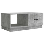 Tavolino da salotto Grigio Cemento 90 x 50 x 37 cm