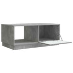 Tavolino da salotto Grigio Cemento 90 x 50 x 37 cm