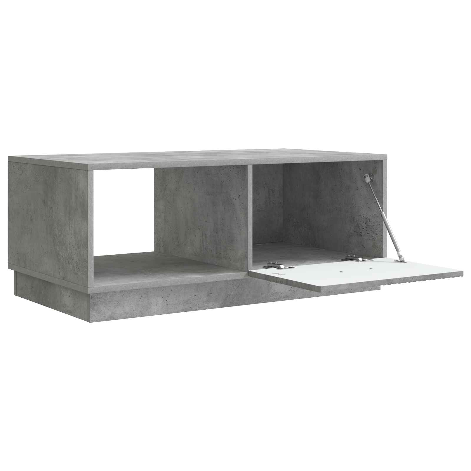 Tavolino da salotto Grigio Cemento 90 x 50 x 37 cm