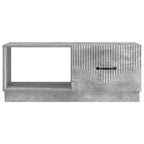 Tavolino da salotto Grigio Cemento 90 x 50 x 37 cm