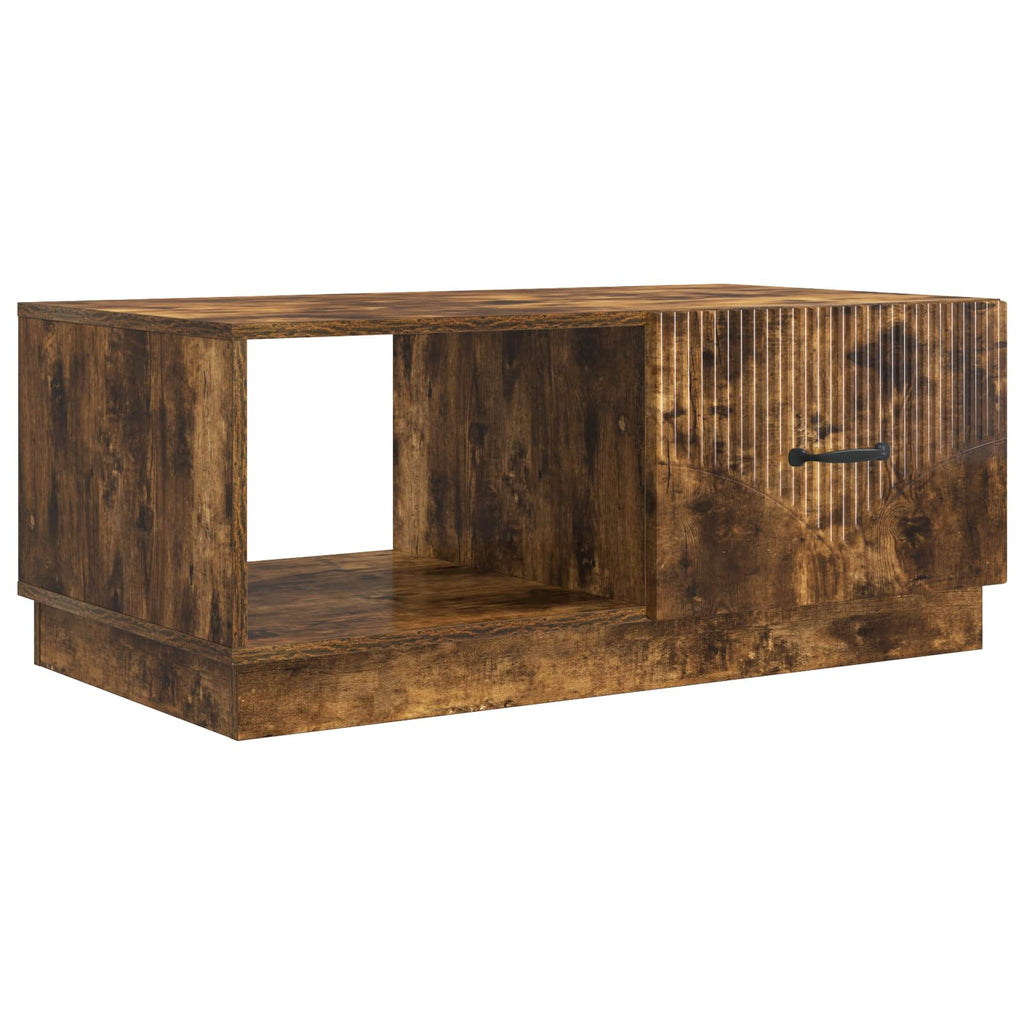Tavolino da salotto Rovere Fumo 90 x 50 x 37 cm