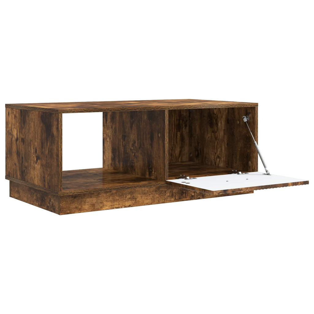 Tavolino da salotto Rovere Fumo 90 x 50 x 37 cm